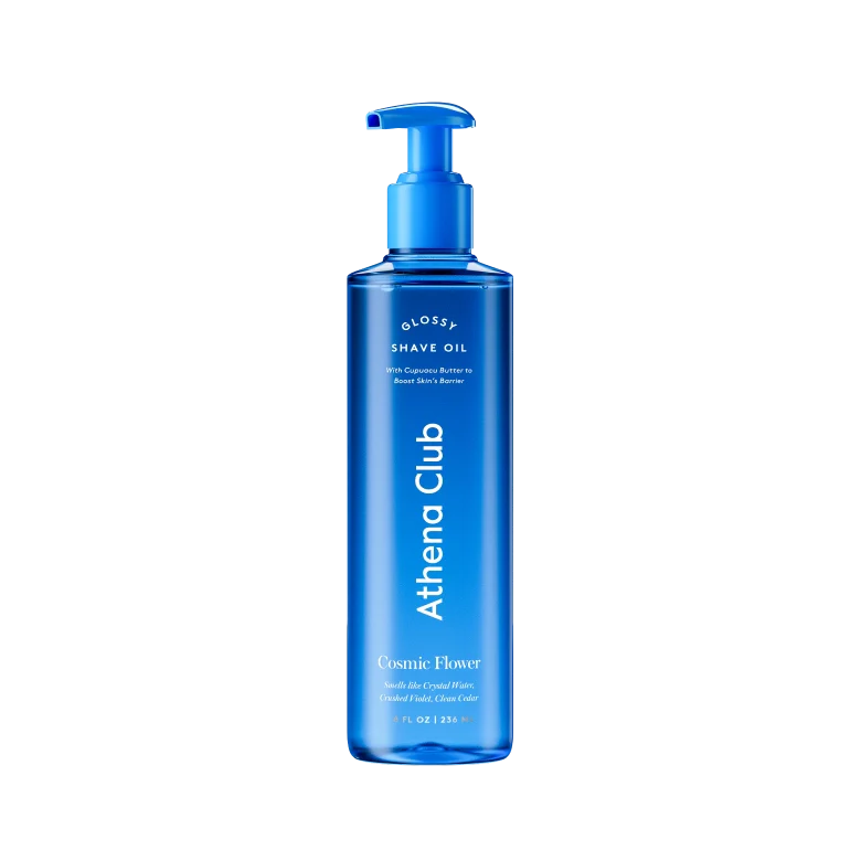 Glossy Shave Oil - Simple Routine Cosmic Flower